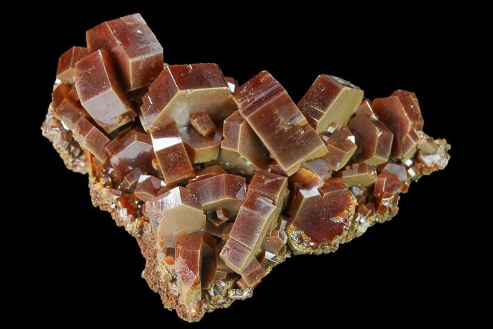 Large, Ruby Red Vanadinite Crystals - Morocco #133727